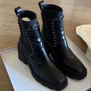 Jimmy Choo Black Crystal Women's Boots